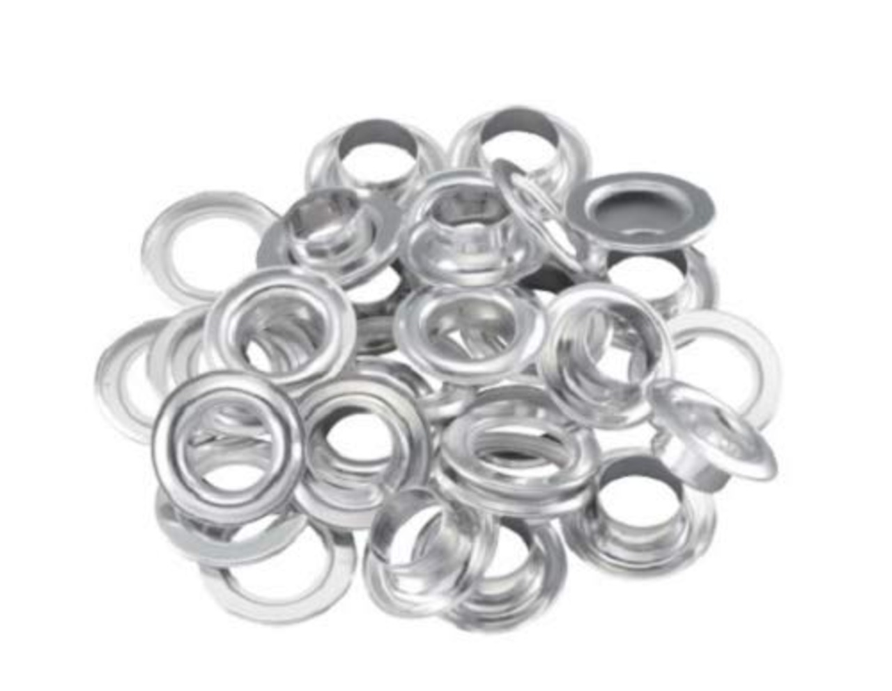 イチネンアクセス FAMILY TOOL(ファミリーツール) ハトメ 両面ハトメ玉 #30/15mm 64-20A 60139 アルミ製 10組