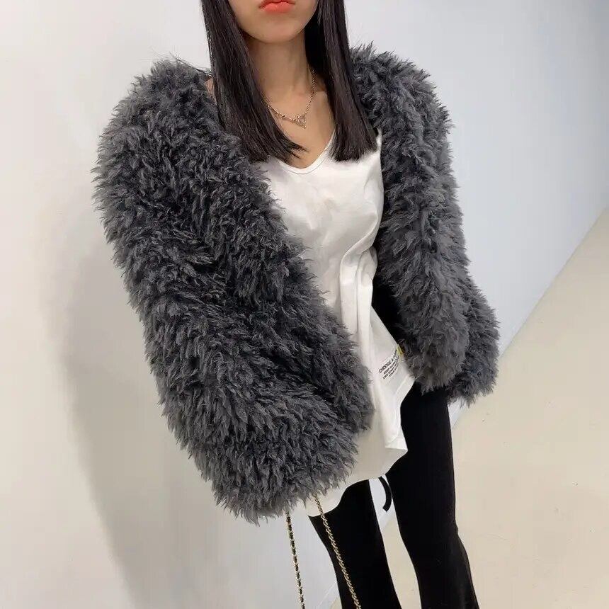 4color / エコファーボリュームジャケット