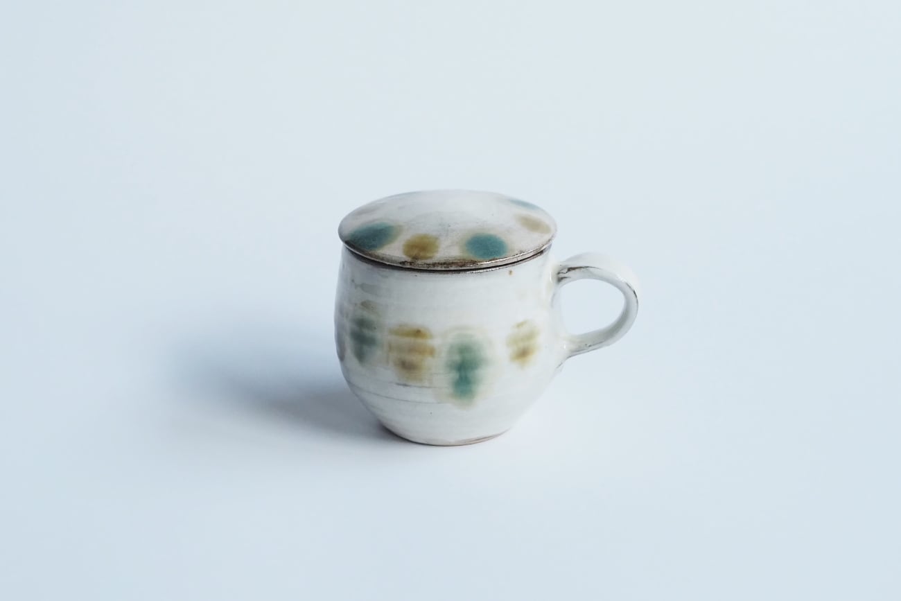 マグカップ蓋付き 鬼丸豊喜窯