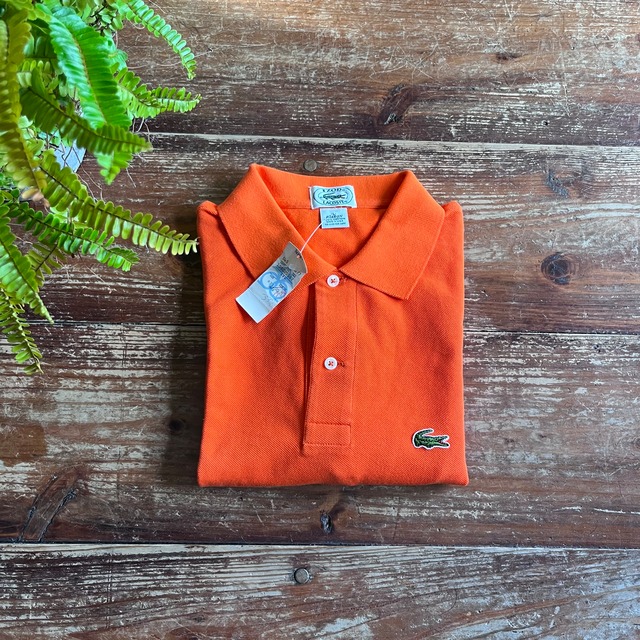 1990's Deadstock "LANDS' END" S/S Polo SHIRT