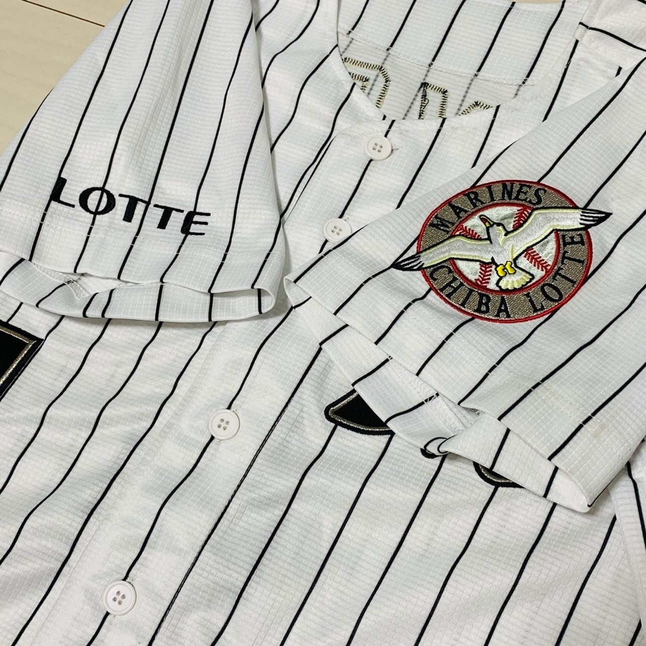 DESCENTE 千葉ロッテマリーンズ 清田育宏 刺繍ユニフォーム 佐々木