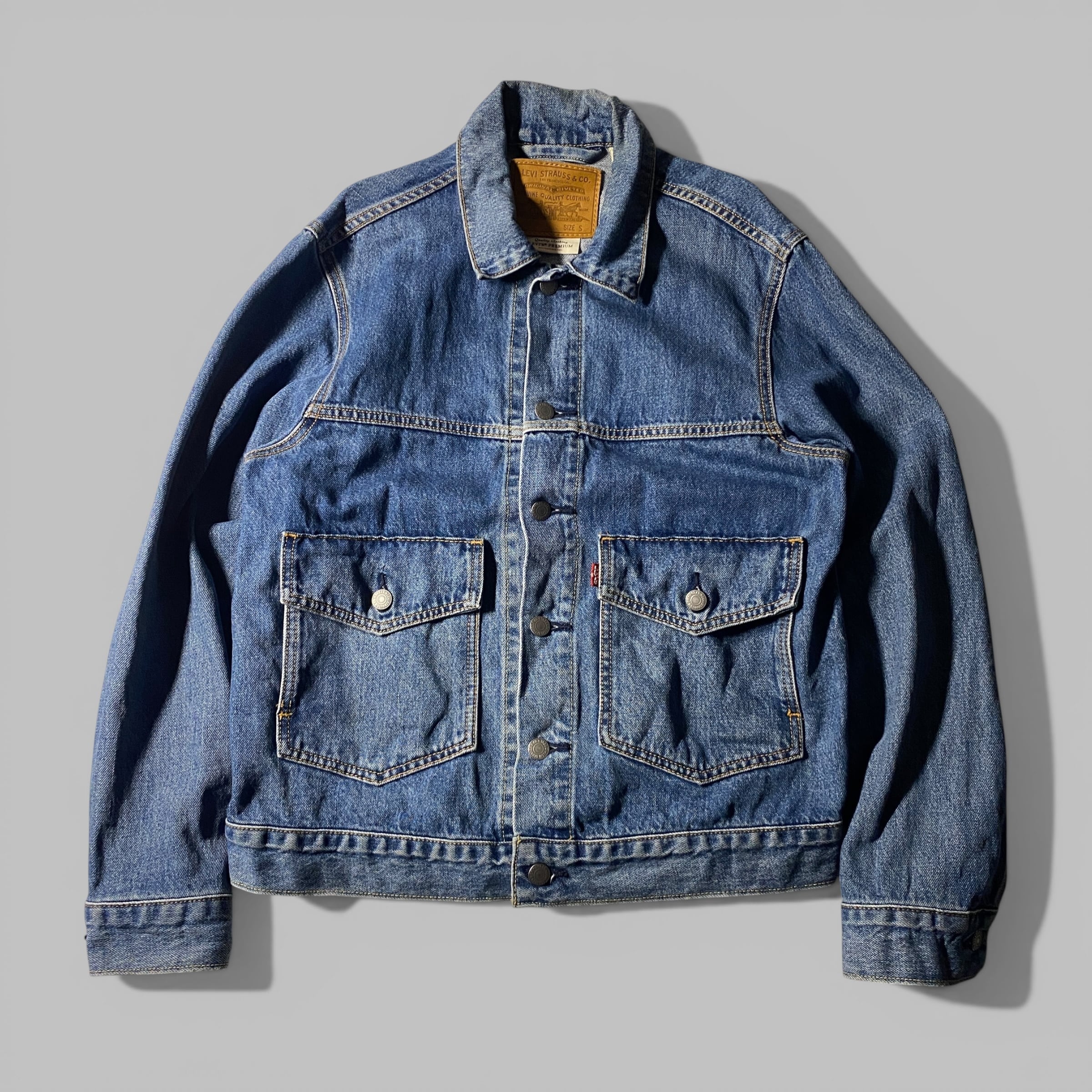 日本製 90年代 復刻 Wrangler ラングラー デニムジャケット 124MJ