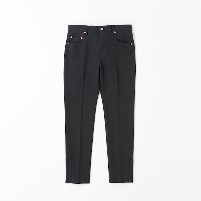 【VICTIM】ZIP SKINNY PANTS（BLACK）