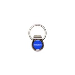 ANAheim Swivel Keyring "Nickel / Blue"/キーリング/スマートキー/キーケース/ANAhiem