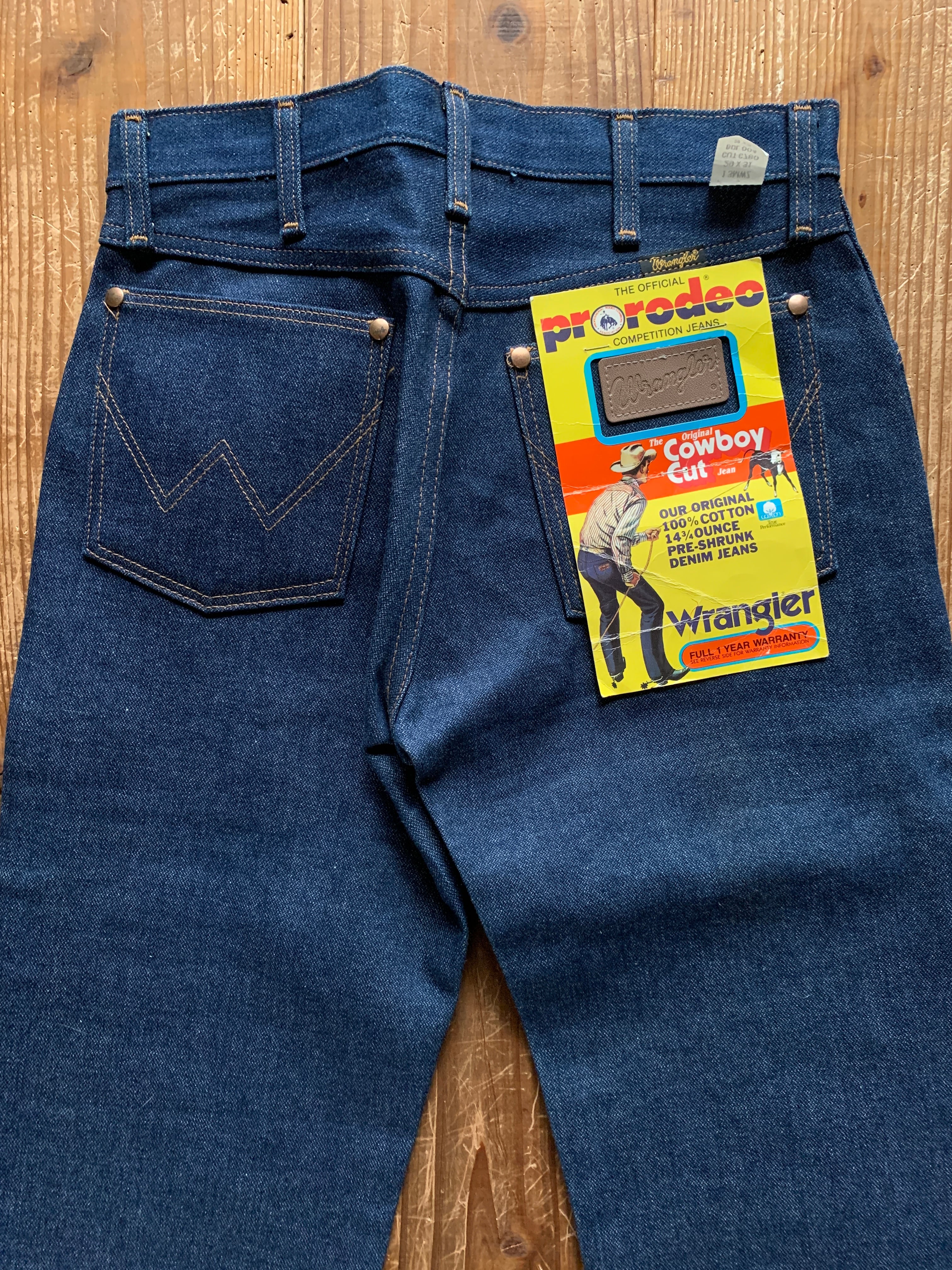 80's Wrangler 13MWZ デニムパンツ DEADSTOCK 表記(29×31) USA製