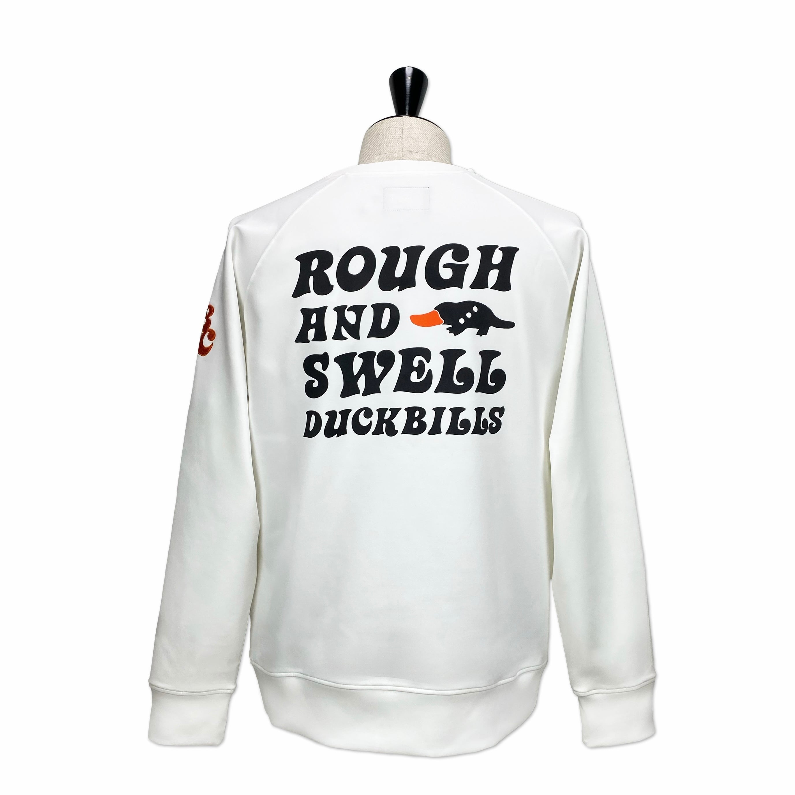 rough & swell】《MEN'S》BBC SWEAT (WHITE) | Sandy GOLF rough & swell】《MEN'S》BBC SWEAT (WHITE) | Sandy GOLF