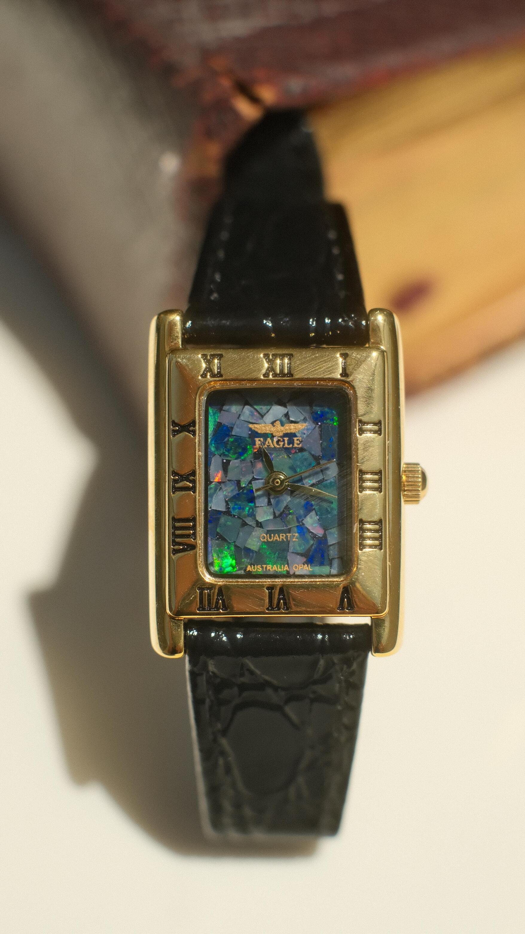 Australian opal モザイクフェイス ウォッチ2 | flemington