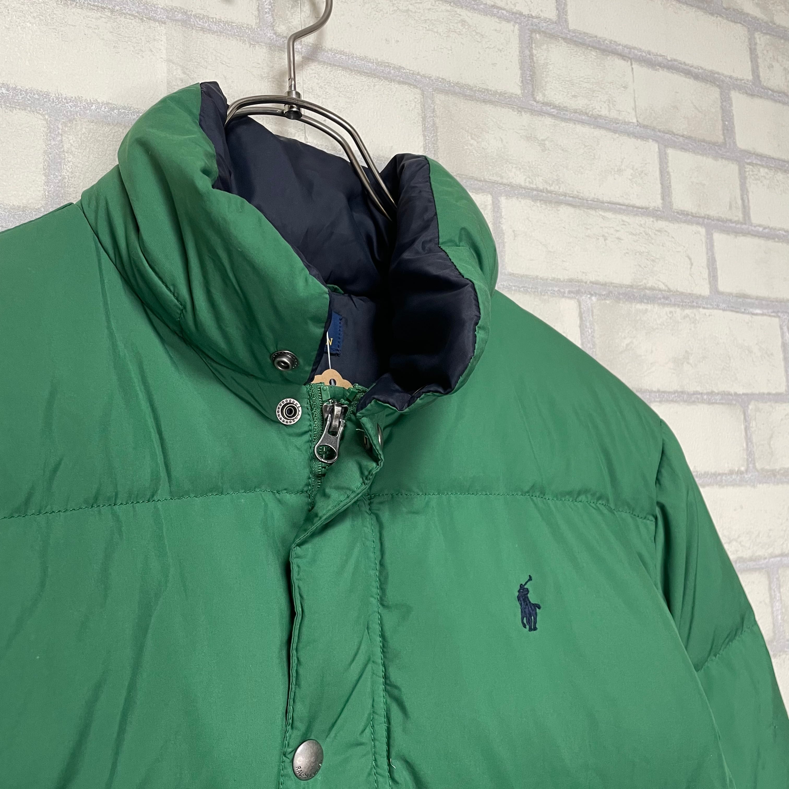 POLO RALPH LAUREN ダウンジャケット L 刺繍 ブランドタグ | 古着屋