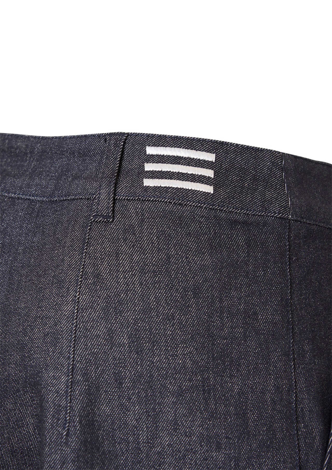 BORDERS at BALCONY DENIM TUCK PANTS