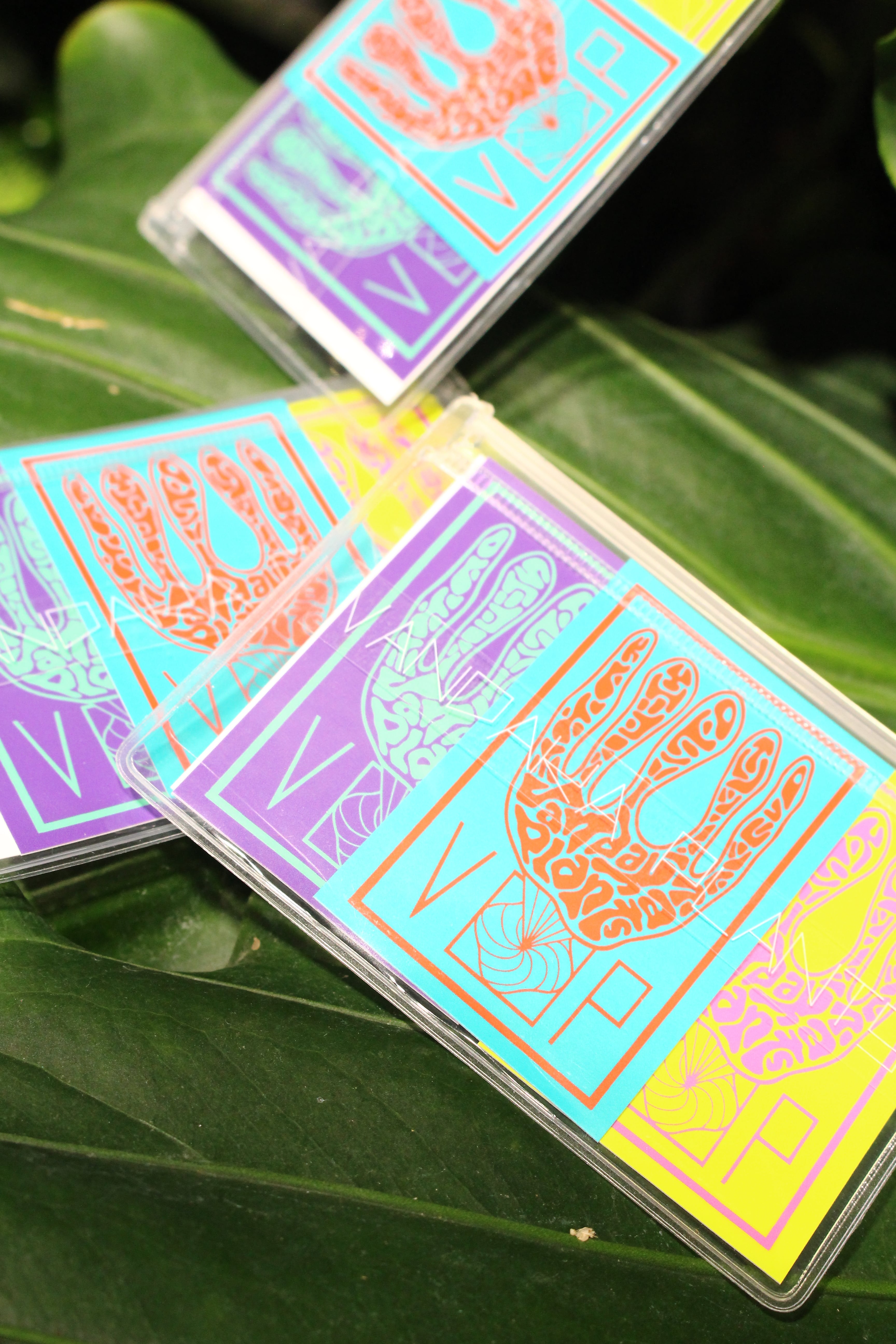 TRIBAL ステッカーセット 〇八二次元 × vandaka plants | vandaka plants