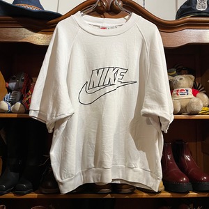 1990s NIKE half sleeve sweat shirt銀タグ L D836