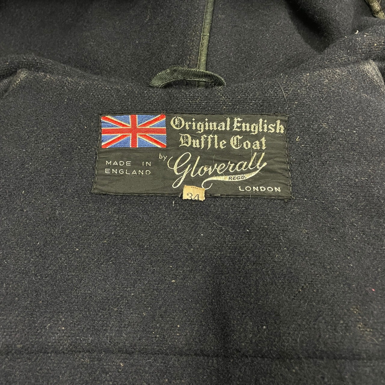 60年代 英国製 GLOVERALL グローバーオール メルトンダッフルコート 
