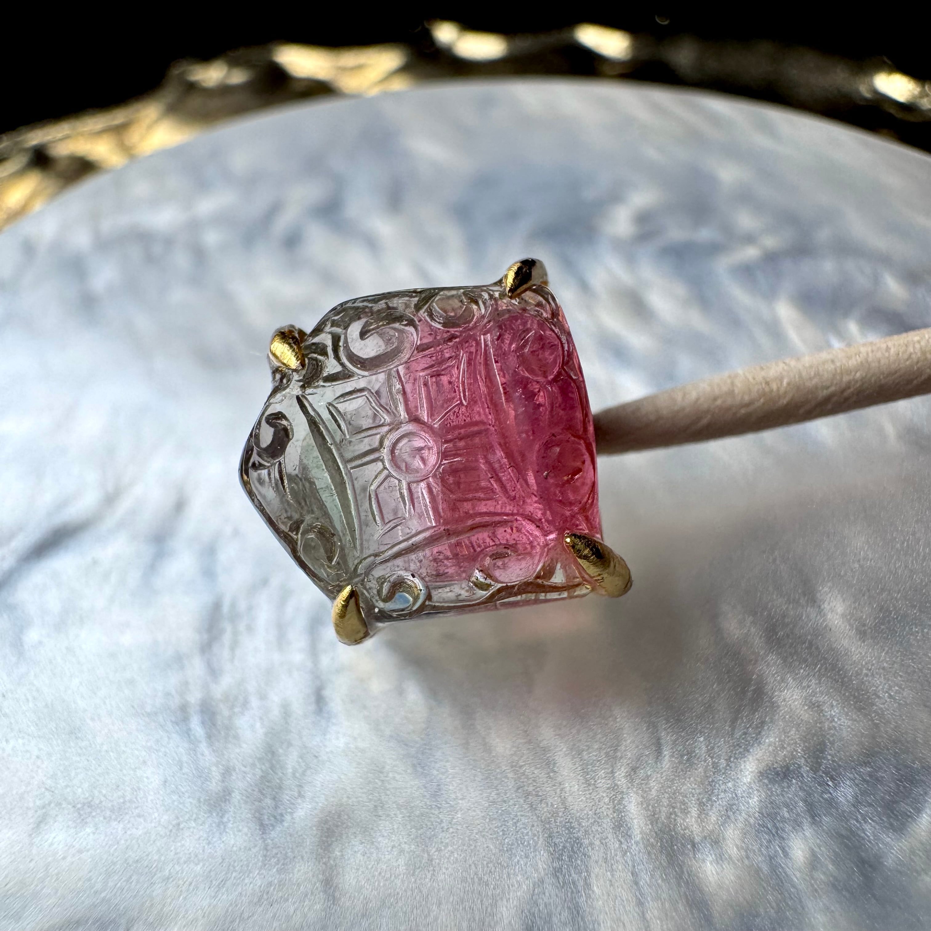 No.12 トルマリン 約10.7x10.9x8.3mm