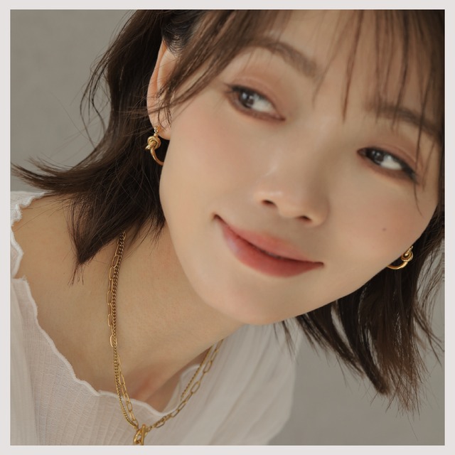 Hoop Pierce -Gold/Silver/PinkGold-