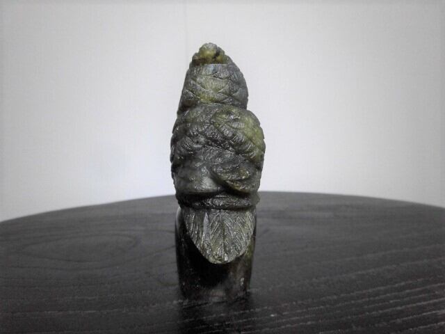 福を呼ぶ【送料無料】【高品質】ラブラドライトふくろう　no.2