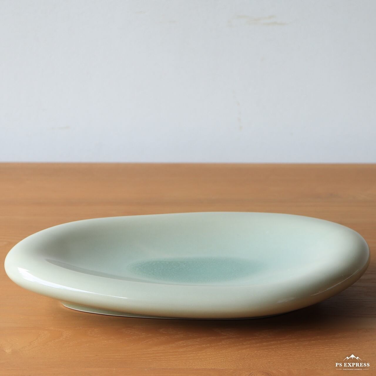 瀬戸焼 灰釉 緑 ビーンズ 大 | TSUBAKIGAMA