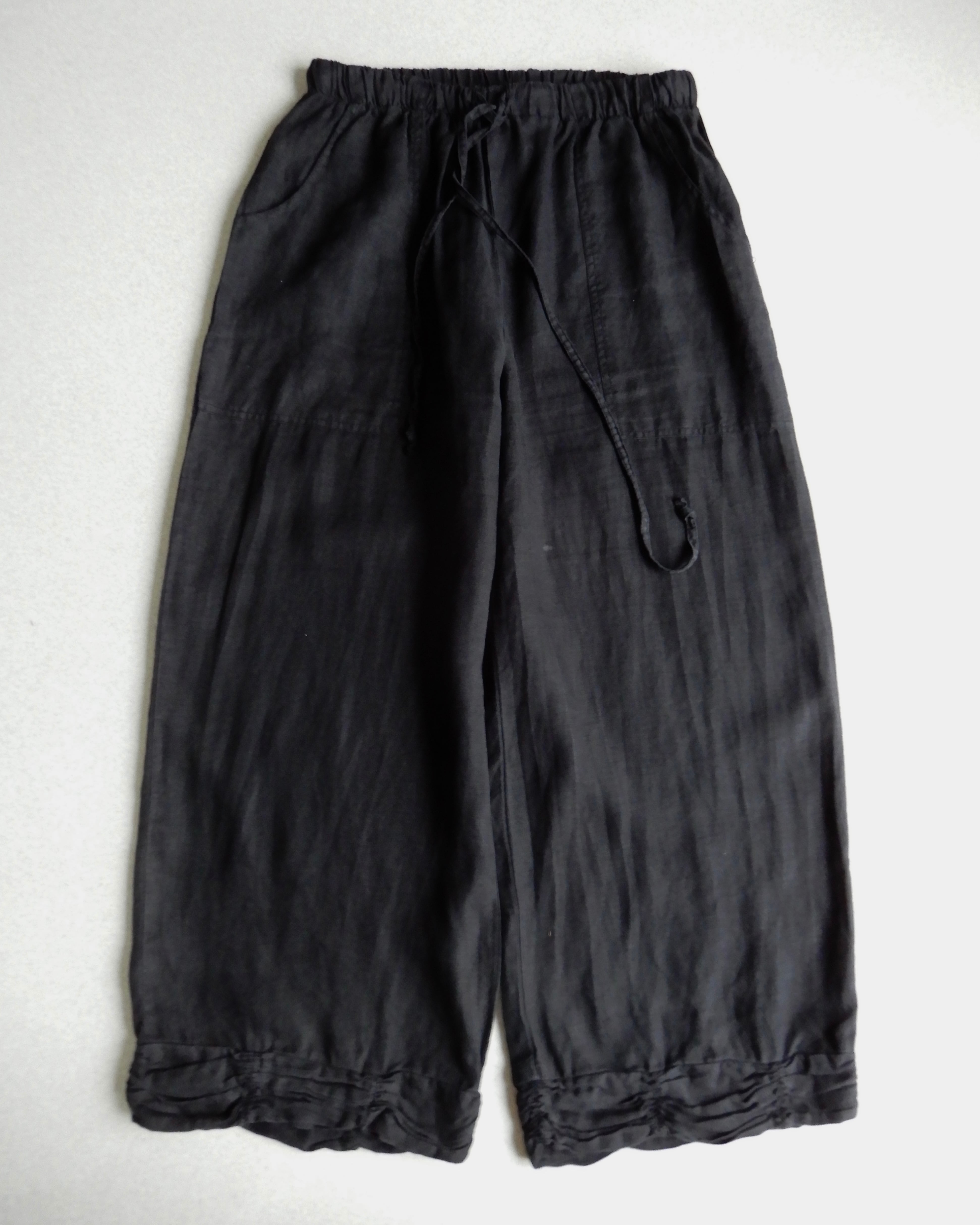 90s ramie×cotton wide slacks / ラミーコットン ワイドスラックス | farm