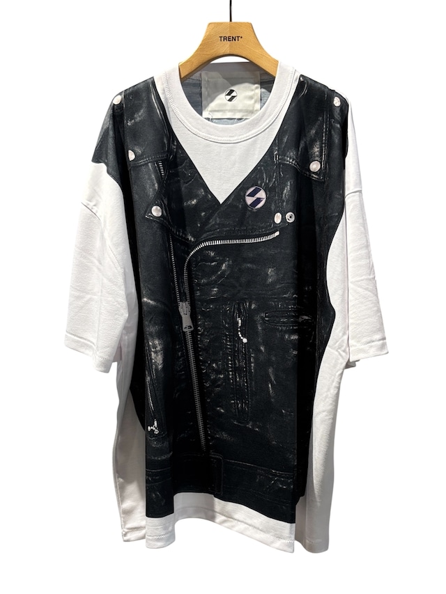 【25SS】The Salvages ザ・サルヴェージズ / MOTO REAL LIES OS T-SHIRT