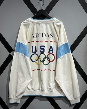 【X VINTAGE】80's “adidas” Olympic Design Vintage Pullover