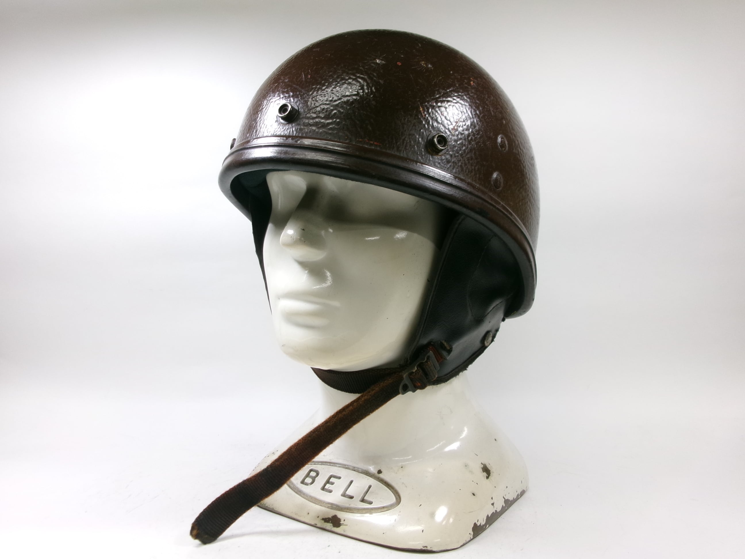 昭和レトロ　ヘルメット　※10291241 NIKITOR-RO-GLOSSBK-Mサイズ NIKITOR Retro-One GLOSS BLACK バイク用