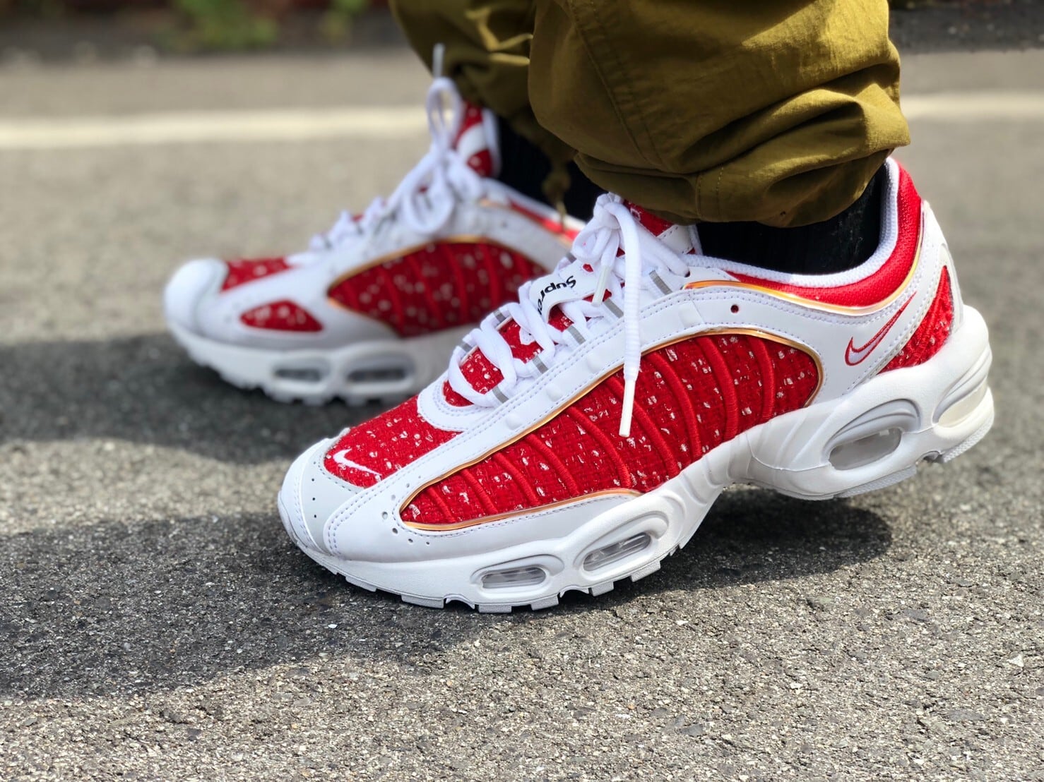 Ppsnabha Supreme Air Max Tailwind Sneakers Supreme X Nike Air Max