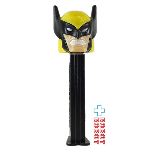 PEZ マーベル X-MEN ウルヴァリン 黒ステム キャンディー・ディスペンサー・フィギュア