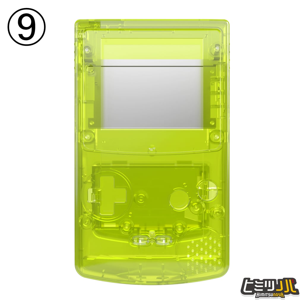 GBC プレステージシェル【ボタン、ラバーパッド、スクリーン GBC プレステージシェル【ボタン、ラバーパッド、スクリーン