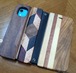 K様　オーダメイド　寄木スマホケース　iphone8