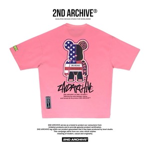 2ND002 2NDARCHIVE Tシャツ 韓国ファッション オーバーサイズ ユニセックス