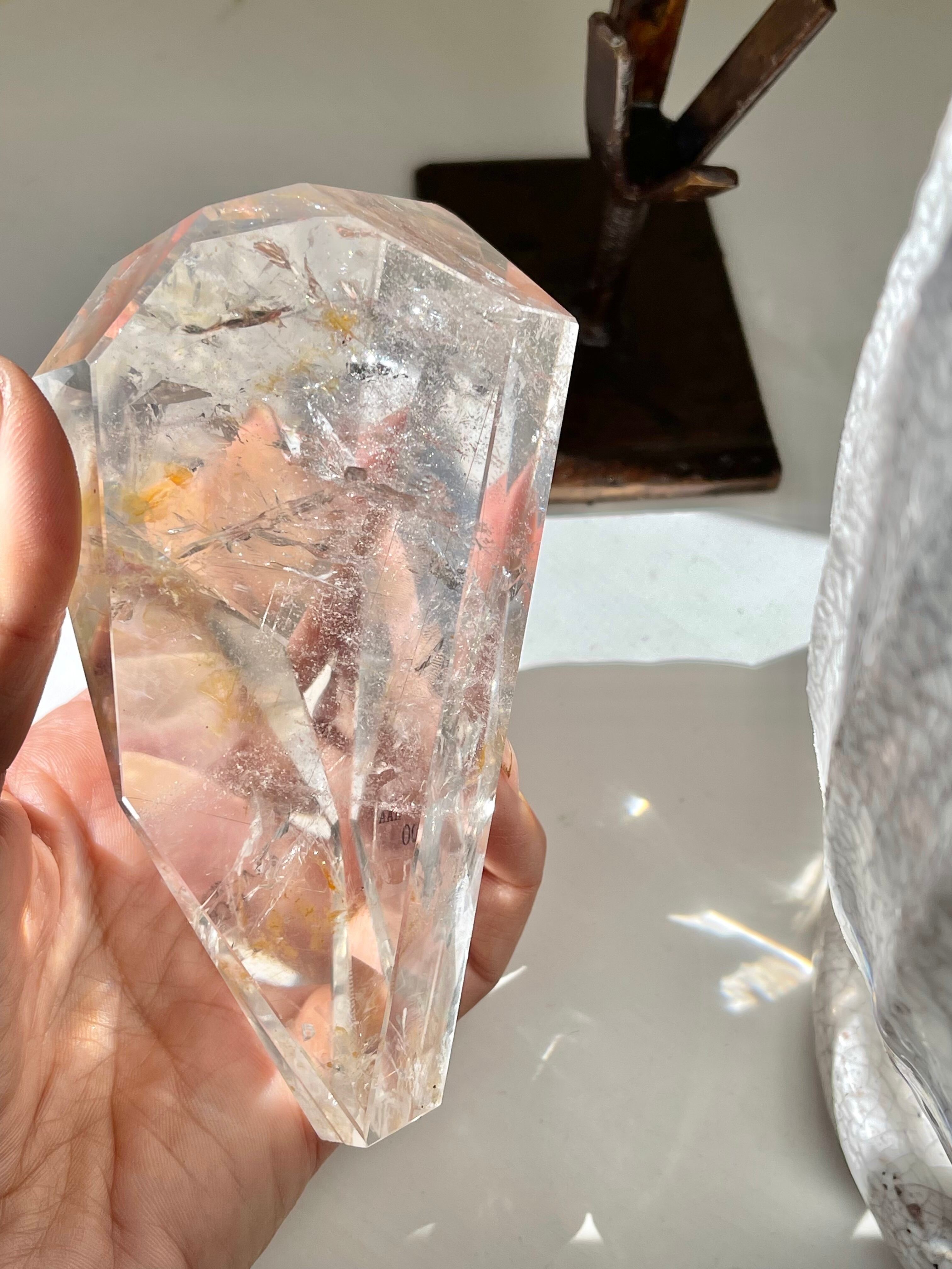 レインボーレムリアン(ライモナイトインクォーツ)AAA