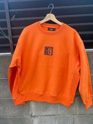 STAMP SWEAT   ORANGE