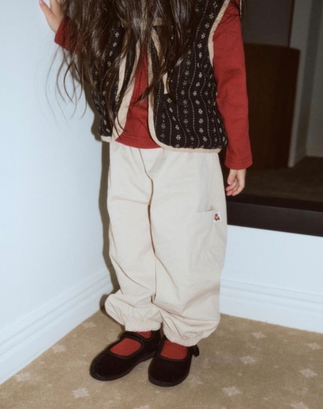 〚予約〛Hippie two-sided vest <kids>