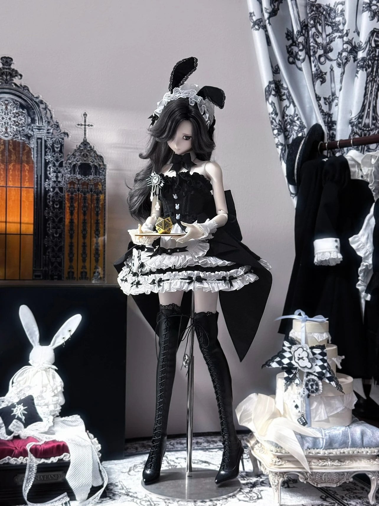 セット！山奈Nana！ 微 mdd bjd4分 娃衣 普4 熊妹 四分 mdd 普四