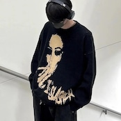 VINTAGE Smoking セーター T581