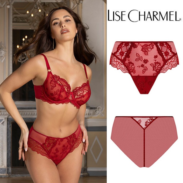 [H13so] 深めボクサー 品番BCH0413 【LISE CHARMEL】【リズシャルメル】【インポートランジェリー】