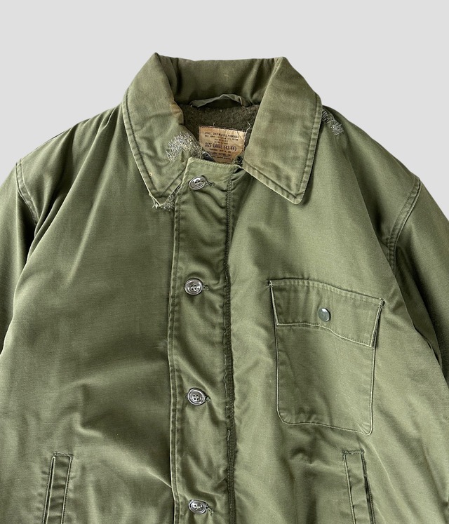-U.S.NAVY- Vintage 70s L A-2 Deck Jacket
