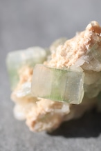 グリーンアポフィライト × スティルバイト Green Apophyllite with Stilbite |天然石 原石 鉱物 パワーストーン|st00415
