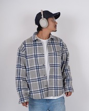 【#Re:room】WOOL CHECK JACKET［REJ153］