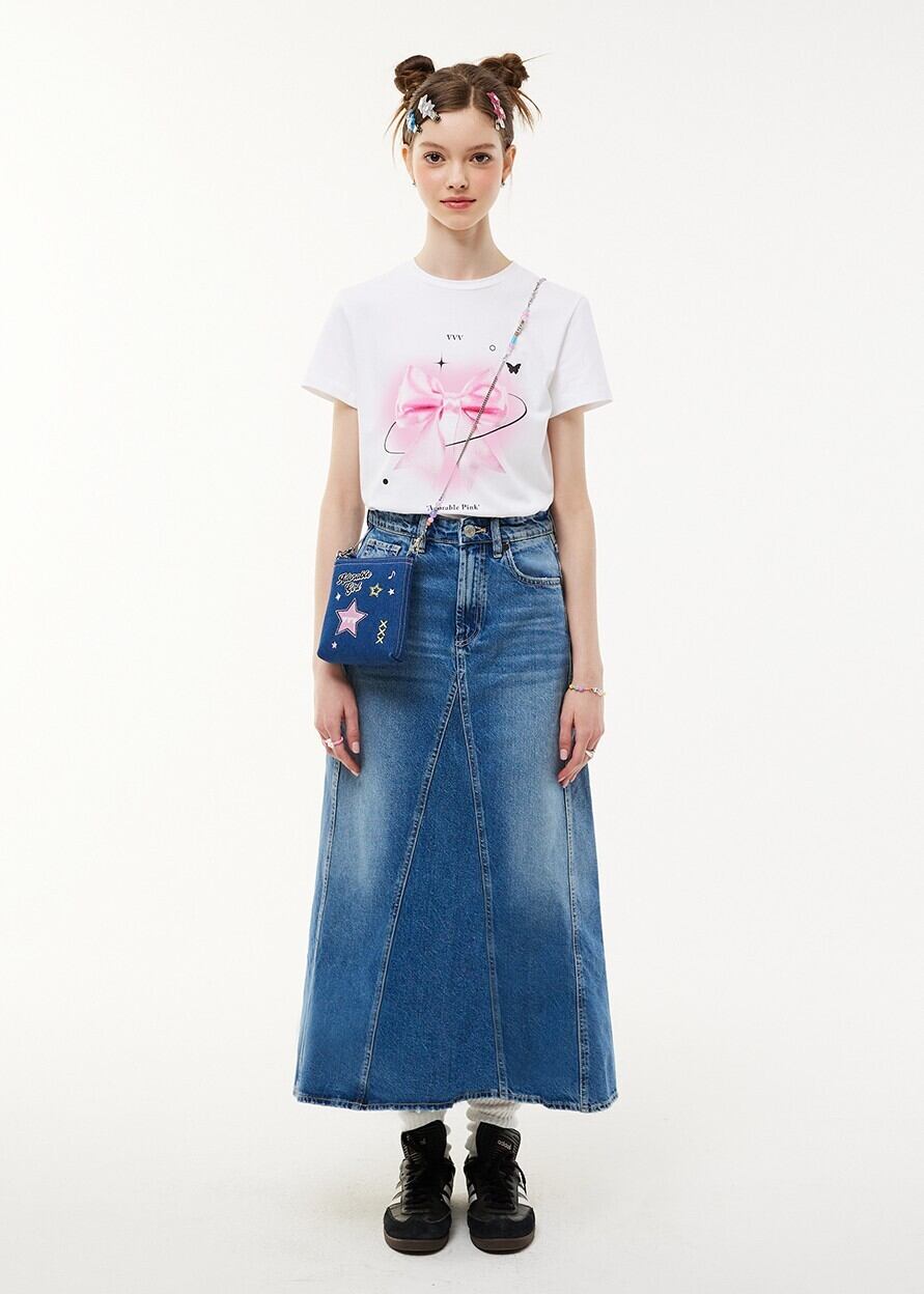 VVV Teen Denim Mini Cross Bag BFK155