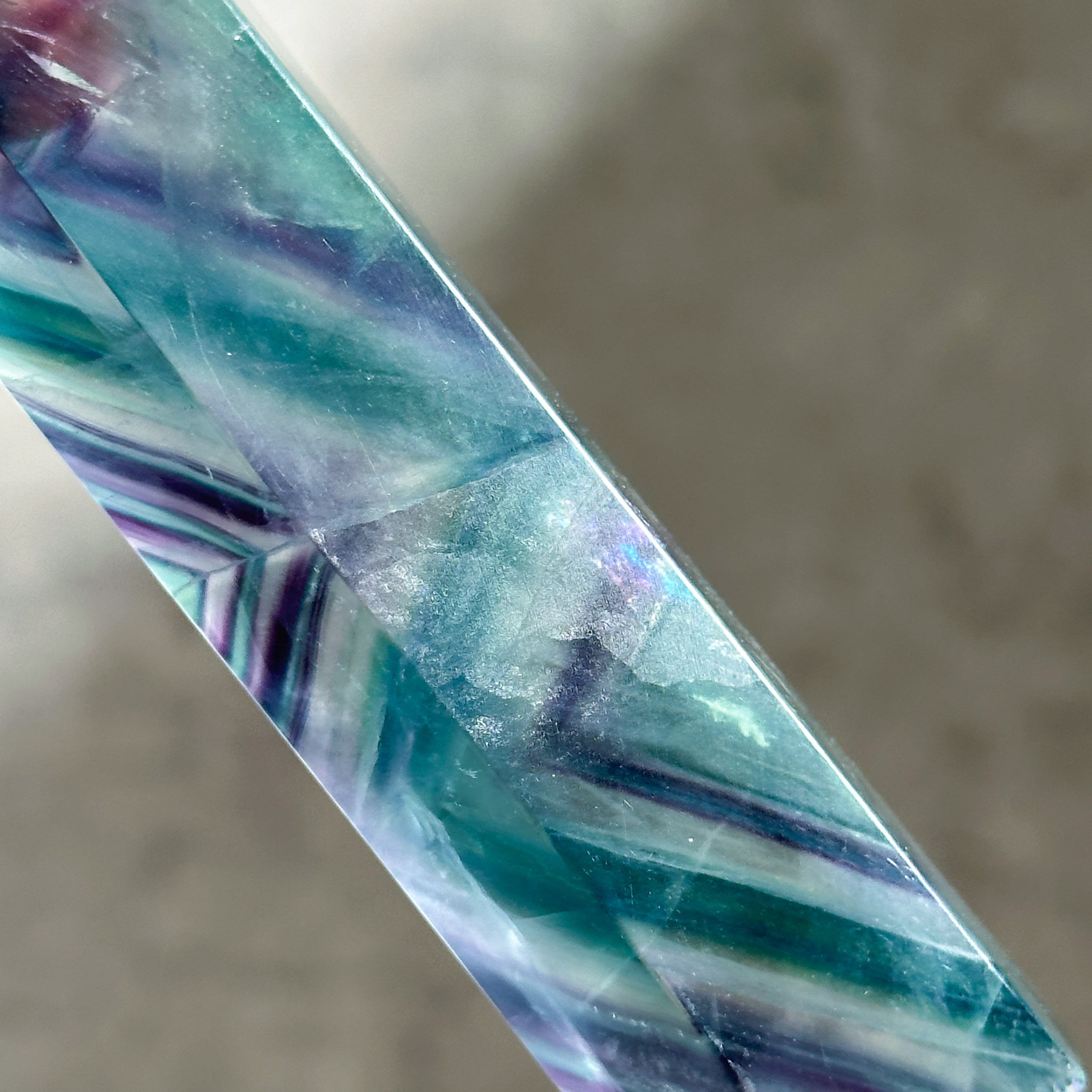 レインボーフローライト タワー型51◇ Rainbow Fluorite ◇天然石