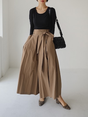 wide-leg loose mature pants【NINE4840】