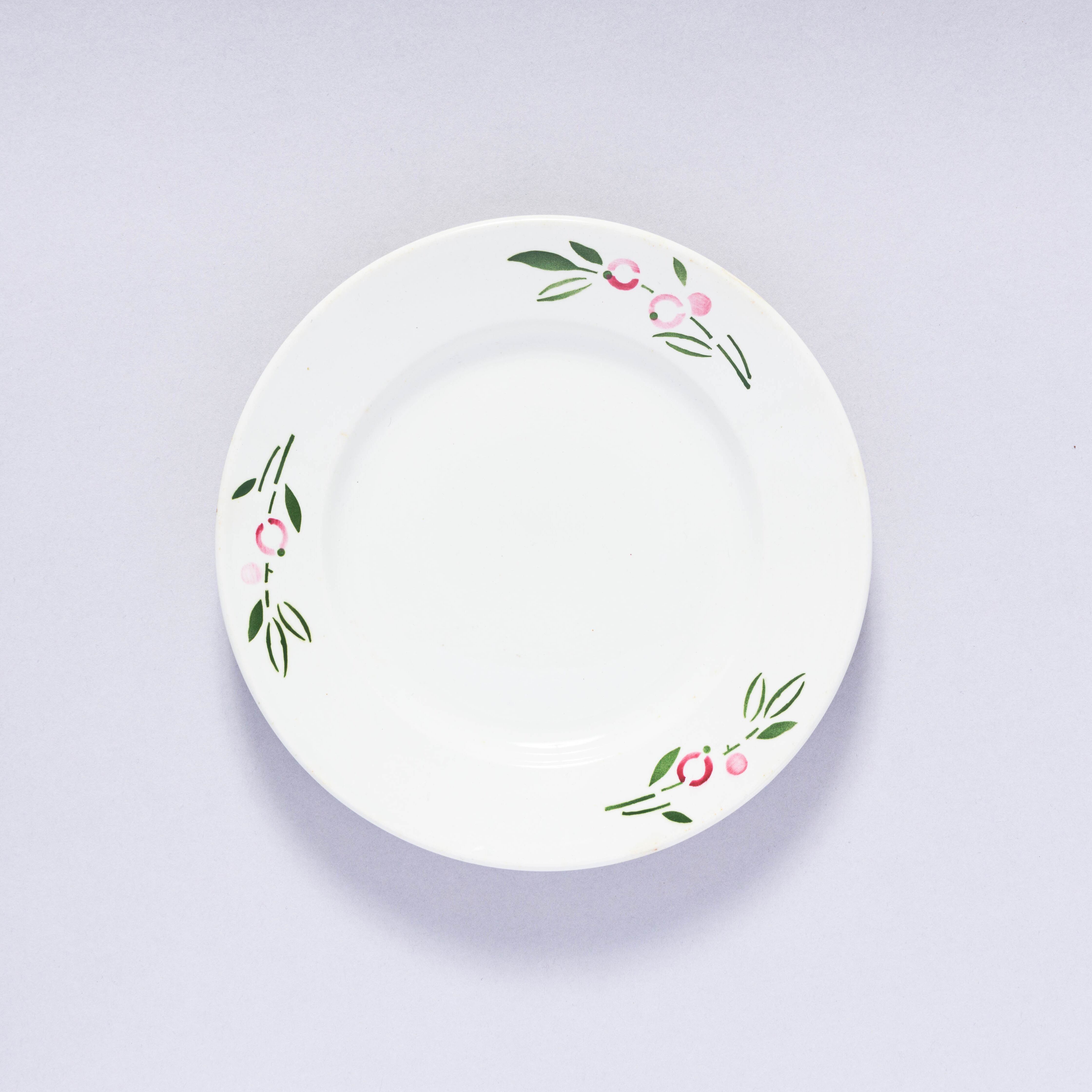 ヴィンテージ60s〜70s 旧ソ連 コナコヴォ陶器工場 皿 0021