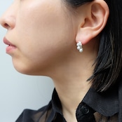 鈴蘭モチーフ 淡水真珠 ピアス レディース シルバー 花モチーフ 上品 大人可愛い ギフト プレゼント