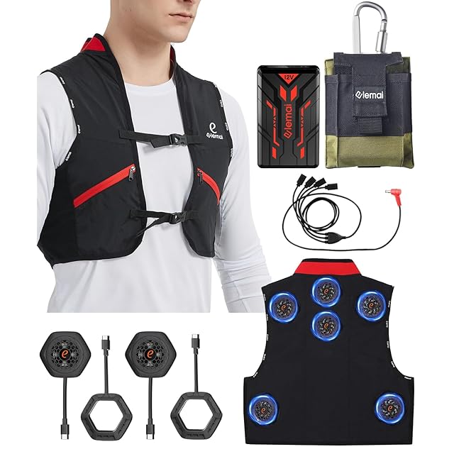 elemai] ペルチェベスト【2025夏新登場＆ペルチェ素子冷却技術】冷却