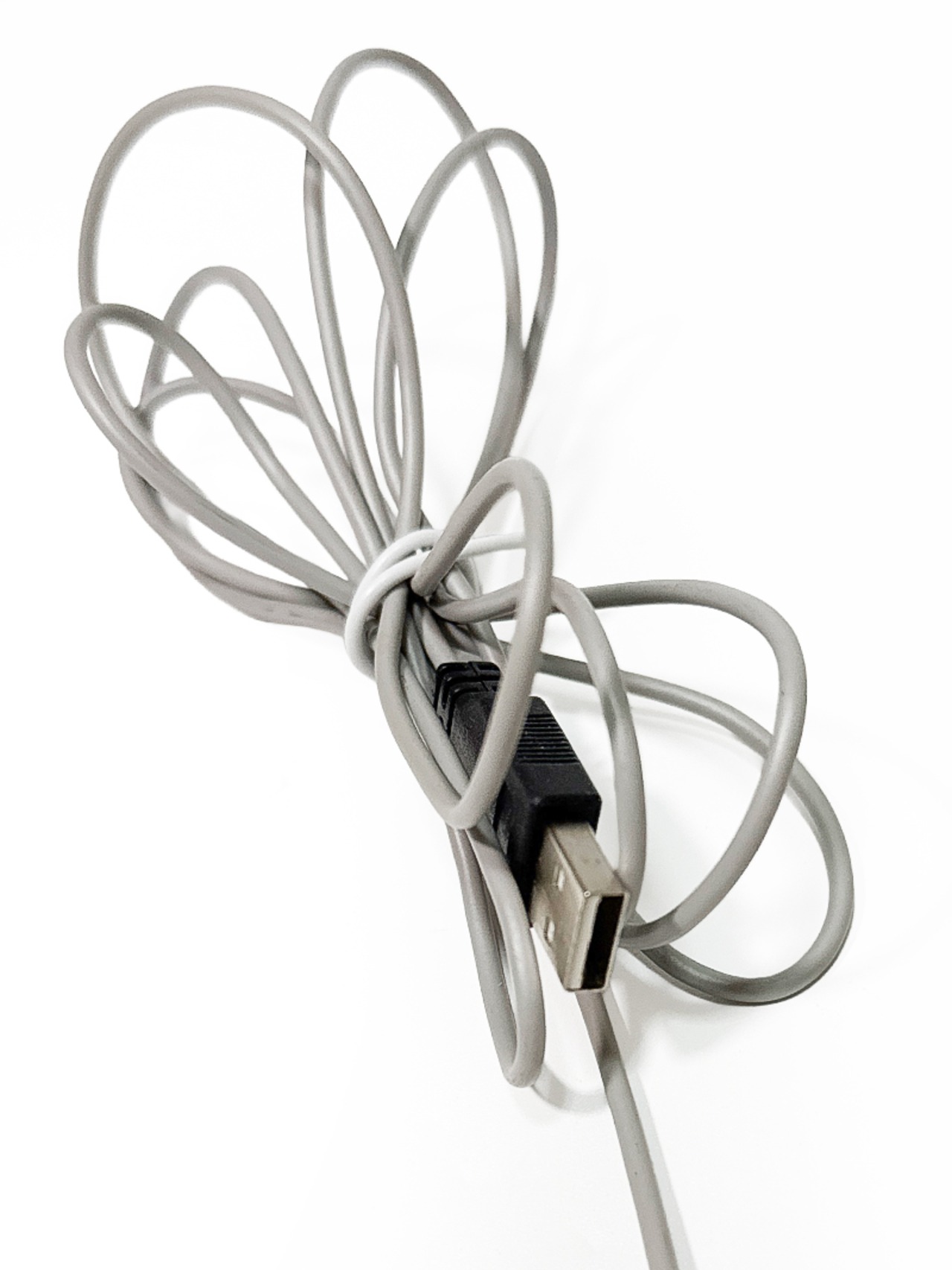 NEC USB光学式マウス 有線 3ボタン ケーブル長約180cm シルバー MSU1218 動作品