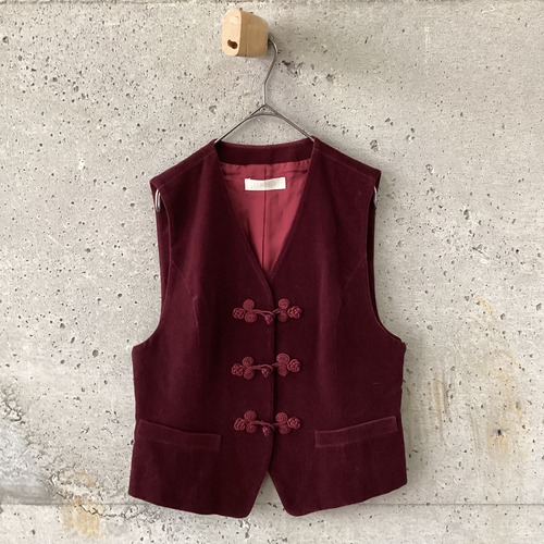 velor china vest