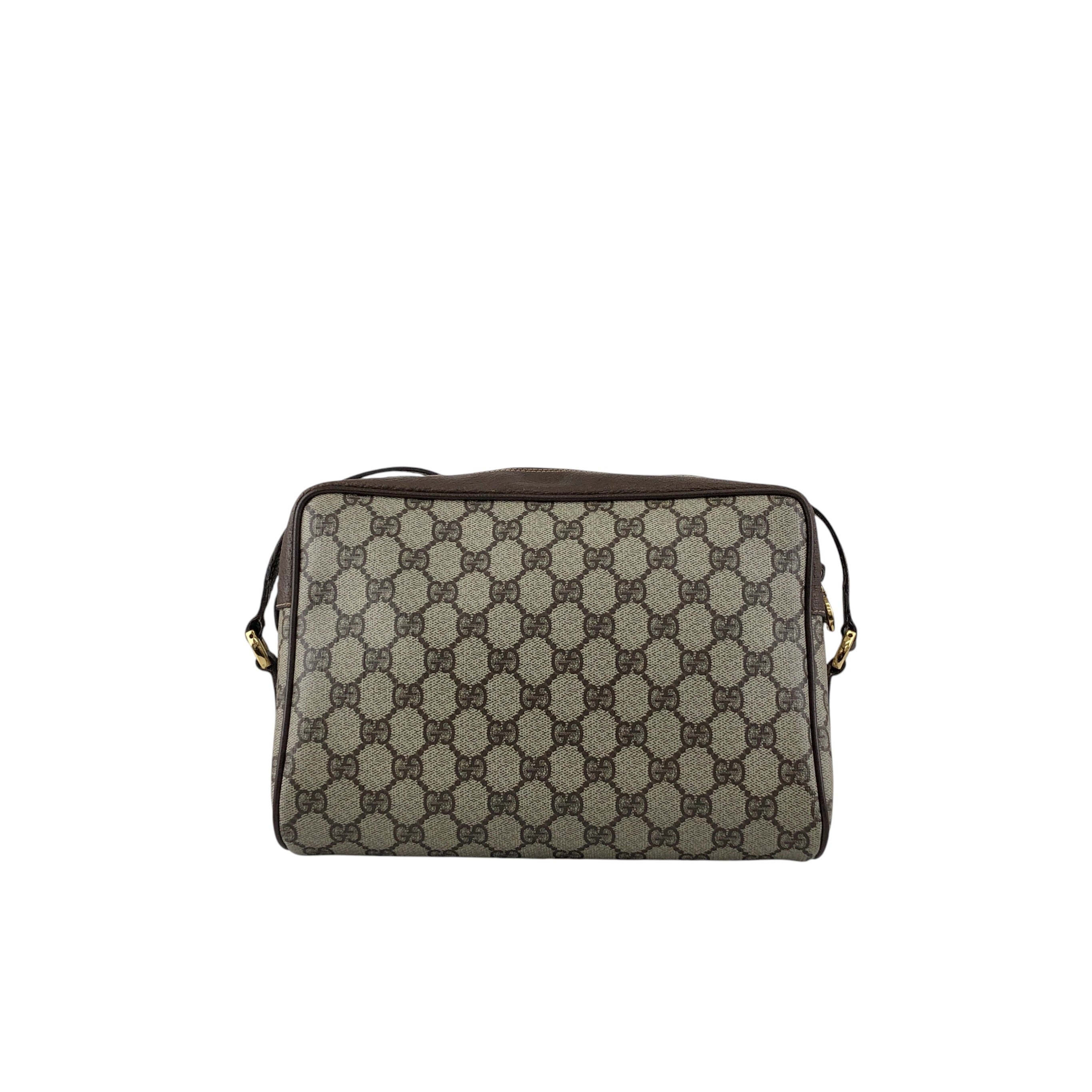 GUCCI グッチ シェリーライン GG柄 ショルダーバッグ ブラウン GG PVC