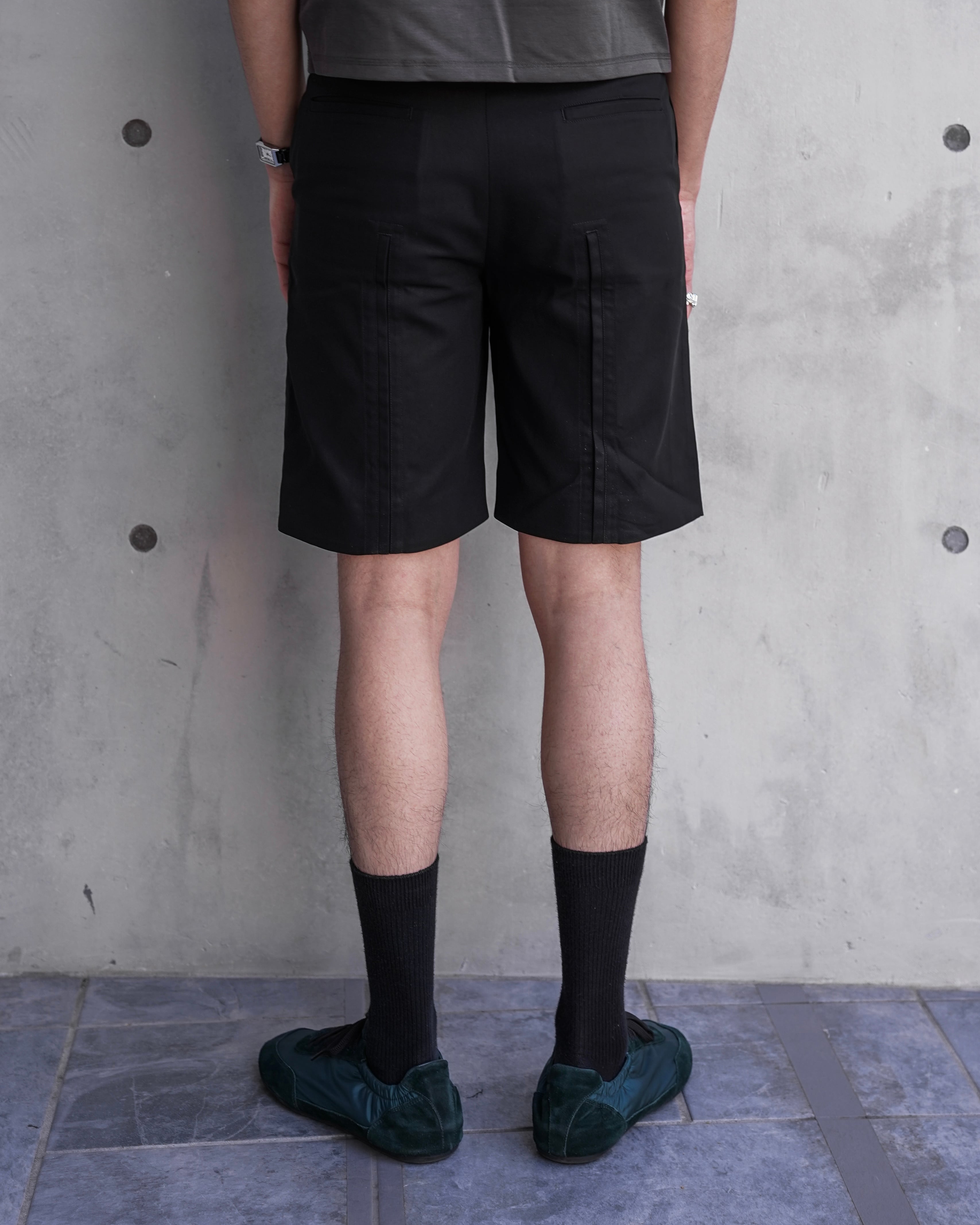 pet tree kor パンツ　ハーフパンツ Pet-tree-kor SS26 CRACKLIGHT SHORTS BLACK | hypeofficial