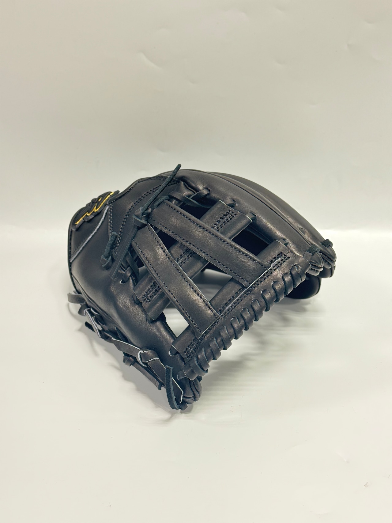 GSーゴリラスポーツ 軟式仕様スタンダードモデル 軟式グローブ 右投げ用 鬼サード型 ゴリラブラック×ブラック ・画像4