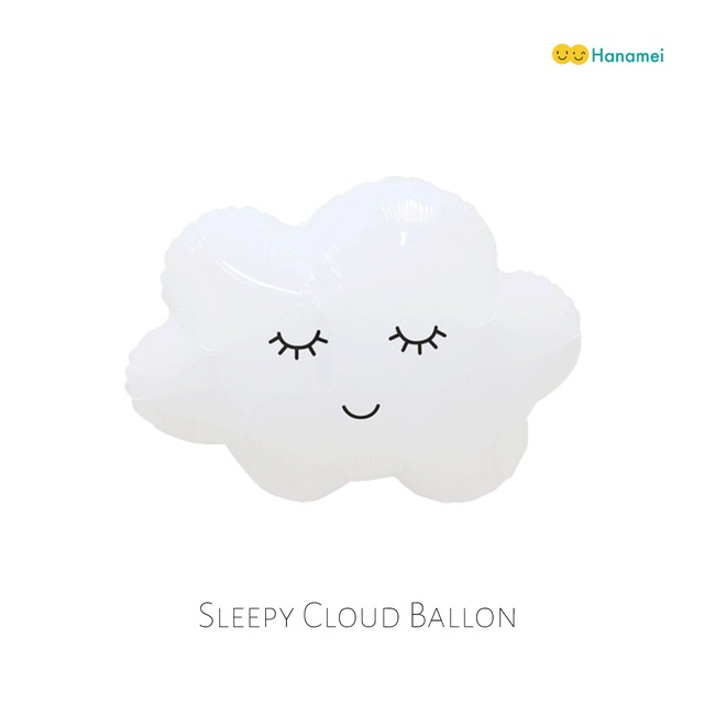 【送料無料】雲 スリーピークラウド くもさん フィルムバルーン  パーティー 飾り付け